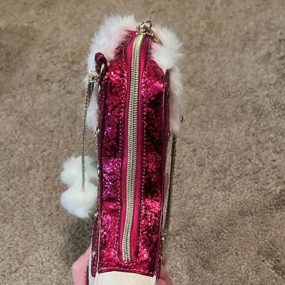 NWT Betsey Johnson Ice Skate Cross Body Purse - Picture 4 of 9